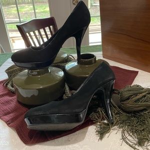 Item #45. Unlisted black pumps.